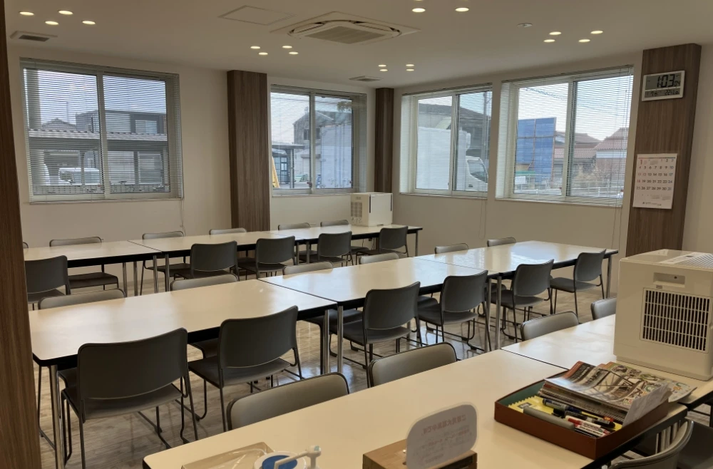 社内の会議室・研修スペースの様子